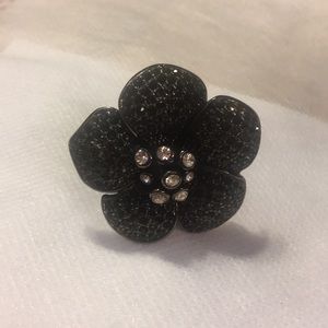 Ariella flower cocktail ring
